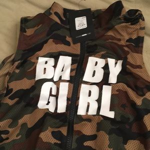 Fashion Nova Camouflage Jumpsuit XL